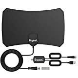 Bqeel Antenna tv interna per digitale terrestre Antenna HDTV portatile con amplificatore segnale...