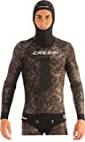 Cressi Tracina Jacket Wetsuit, Giacca Muta Pesca in Neoprene Spaccato Microporoso Supersoft -...