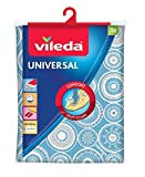Vileda Universal Copriasse da Stiro, in Cotone, con Spugna Assorbi umidità, Doppio Strato, con...