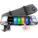 【2021 Nuova Versione】CHORTAU Telecamera per Auto da 7 pollici Touchscreen Full HD 1080P,...