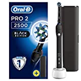 Oral-B Spazzolino elettrico ricaricabile Pro 2 2500 con 1 impugnatura con sensore di pressione, 1...