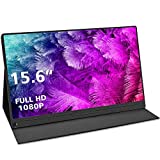 Monitor Portatile, UPERFECT 15,6 '' Monitor Portatile PC 1920X1080 FHD IPS Monitor con USB-C/Type-C...