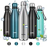 Umi. by Amazon - Borraccia Termica, 750ml Bottiglia Acqua in Acciaio Inox, Senza BPA, 24 Ore Freddo...