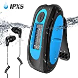 AGPTEK Lettore MP3 Subacqueo Impermeabile IPX8 con Clip Lettore Musicale da 8GB Nuoto MP3 con...
