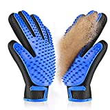 ACE2ACE Guanto Spazzola per Cani Gatto, 2 Pezzi Guanto per Massagio Animali e Pulizia Peli...