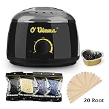 Scaldacera Professionali O'Vinna kit Depilazione Cera Senza Dolore Per Viso Corpo Zona Bikini con 4...