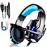 FUNINGEEK Cuffie Gaming per PS4 Cuffie da Gaming con Microfono e Bass Stereo Cuffie da Gioco con...