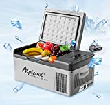 Alpicool Frigorifero Congelatore Portatile, Mini Car Truck RV Frigo Frigorifero Elettrico con...