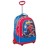 Trolley Marvel , Ultimate Spiderman Webbed Wonder , Rosso , 30 Lt , 2in1 Zaino con Spallacci a...