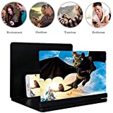 HNJ Lente d'Ingrandimento Schermo per Smartphone, Schermo per Cellulare Pieghevole con venatura del...