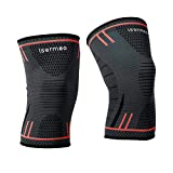 isermeo Ginocchiera Compressione Ginocchio, Ginocchiera Rotulea Supporto Sportiva, Tutore Rotula...