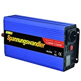 EDECOA Inverter 12v 220v Power Inverter 1200w e LCD convertitore di Potenza Convertitore Onda...