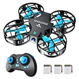SNAPTAIN H823H Mini Drone per Bambini, Funzione Lancia&Vola, Funzione Hovering, Modalità Senza...