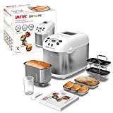 Imetec Zero-Glu Pro Macchina per Pane, Ciabatte e Panini Senza Glutine per Celiaci, Pasta Pizza,...