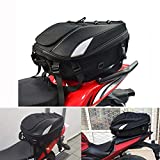Borsa Sella Moto Impermeabile Borsa Moto Posteriore - Zaino da moto Dual Use Motorbike Helmet Bag...