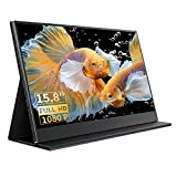 Monitor Portatile 15,8 Pollici Con Schermo IPS 1920×1080 Full HD e USB-C/Type-C/Mini-HDMI Porte...
