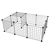 EUGAD Organizer per Gabbie di Stoccaggio Recinto Modulare da Interno per Animali a Taglia Piccola...