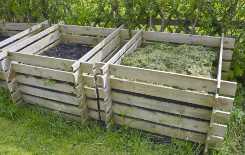 compostiera da giardino